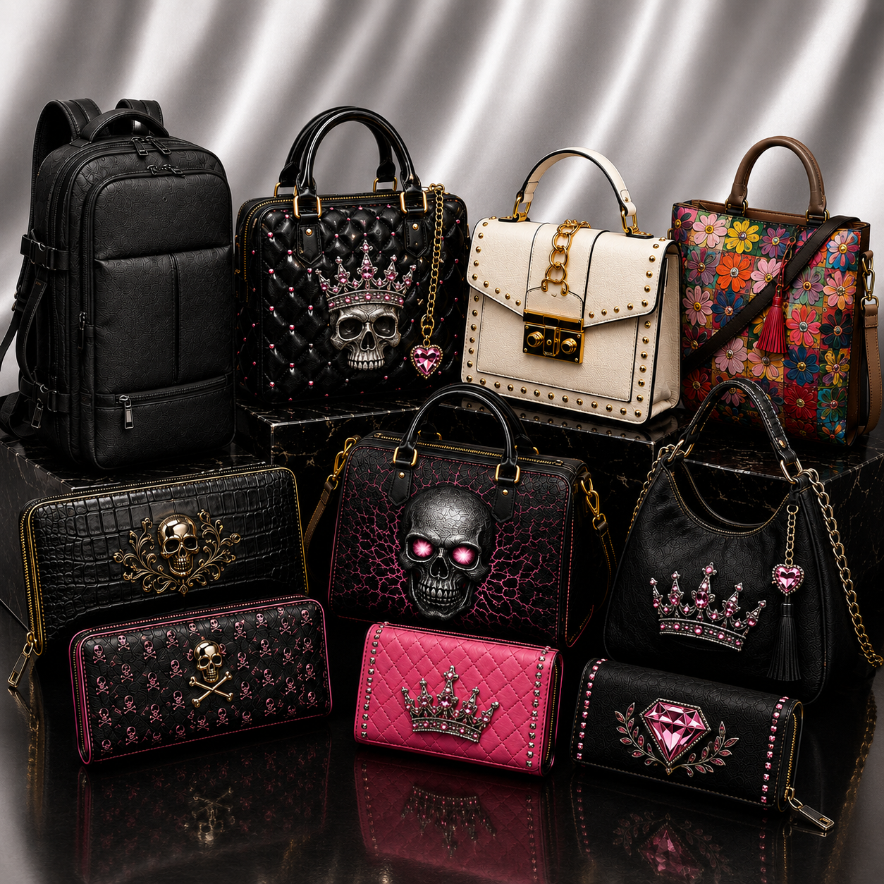 Handbags, Wallets, & Bags