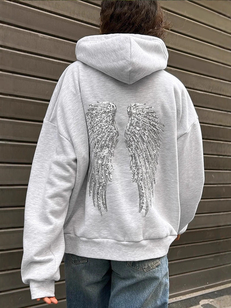 Sequin Wings Hoodie and Trousers