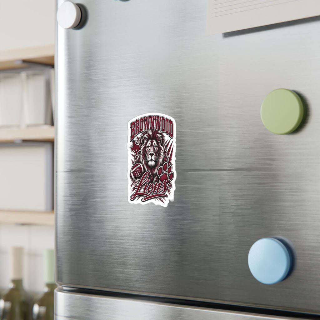 Brownwood Lions Kiss-Cut Vinyl Decals