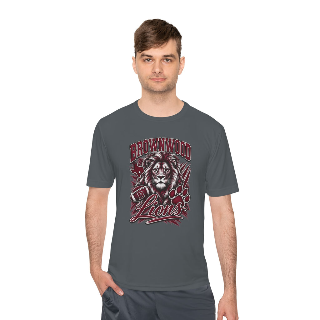 Brownwood Lions Unisex Moisture Wicking Tee