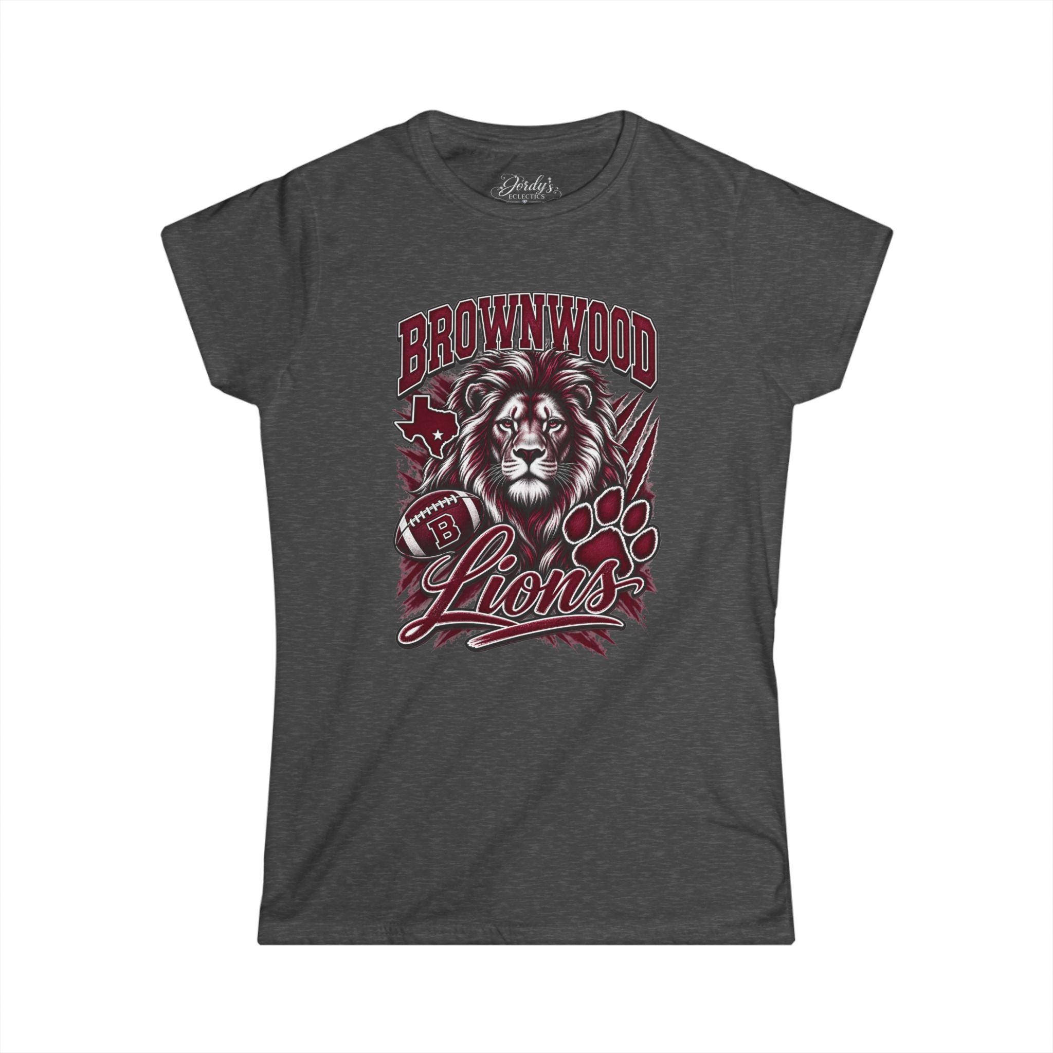 Brownwood Lions Women's Softstyle Tee