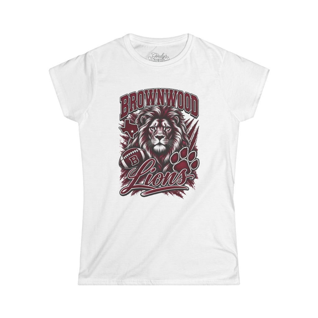 Brownwood Lions Women's Softstyle Tee