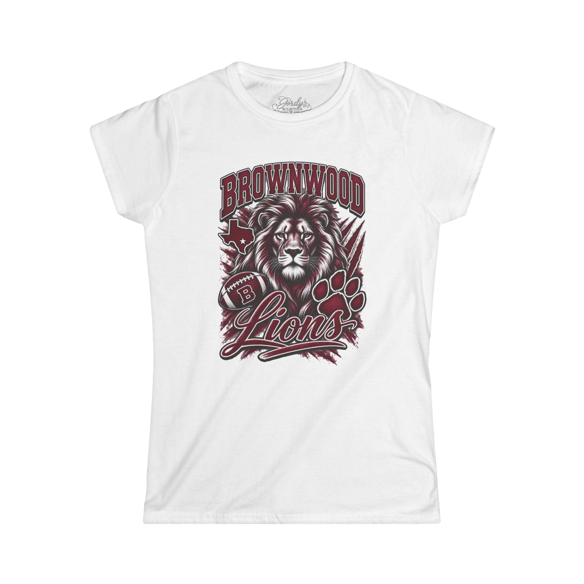 Brownwood Lions Women's Softstyle Tee