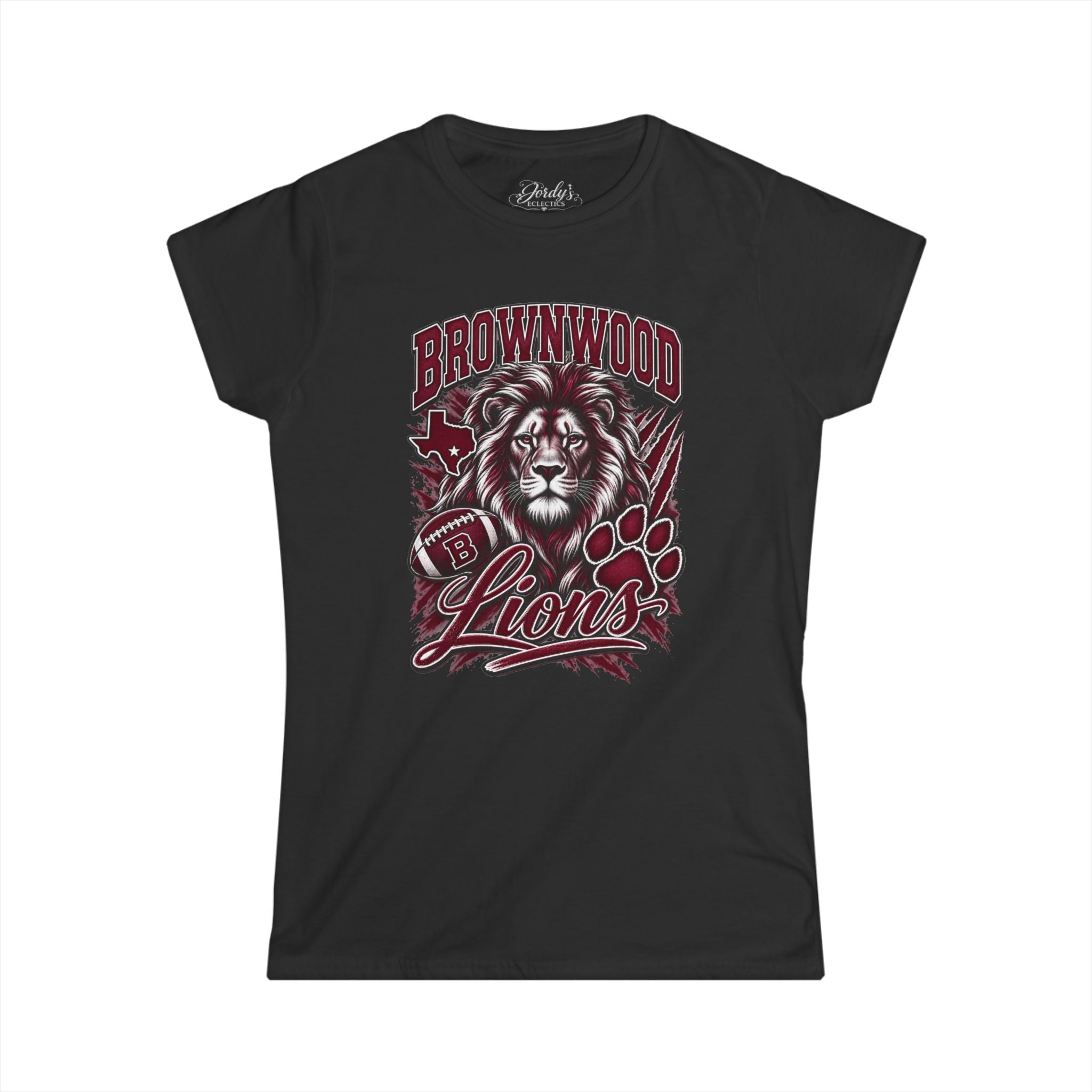 Brownwood Lions Women's Softstyle Tee