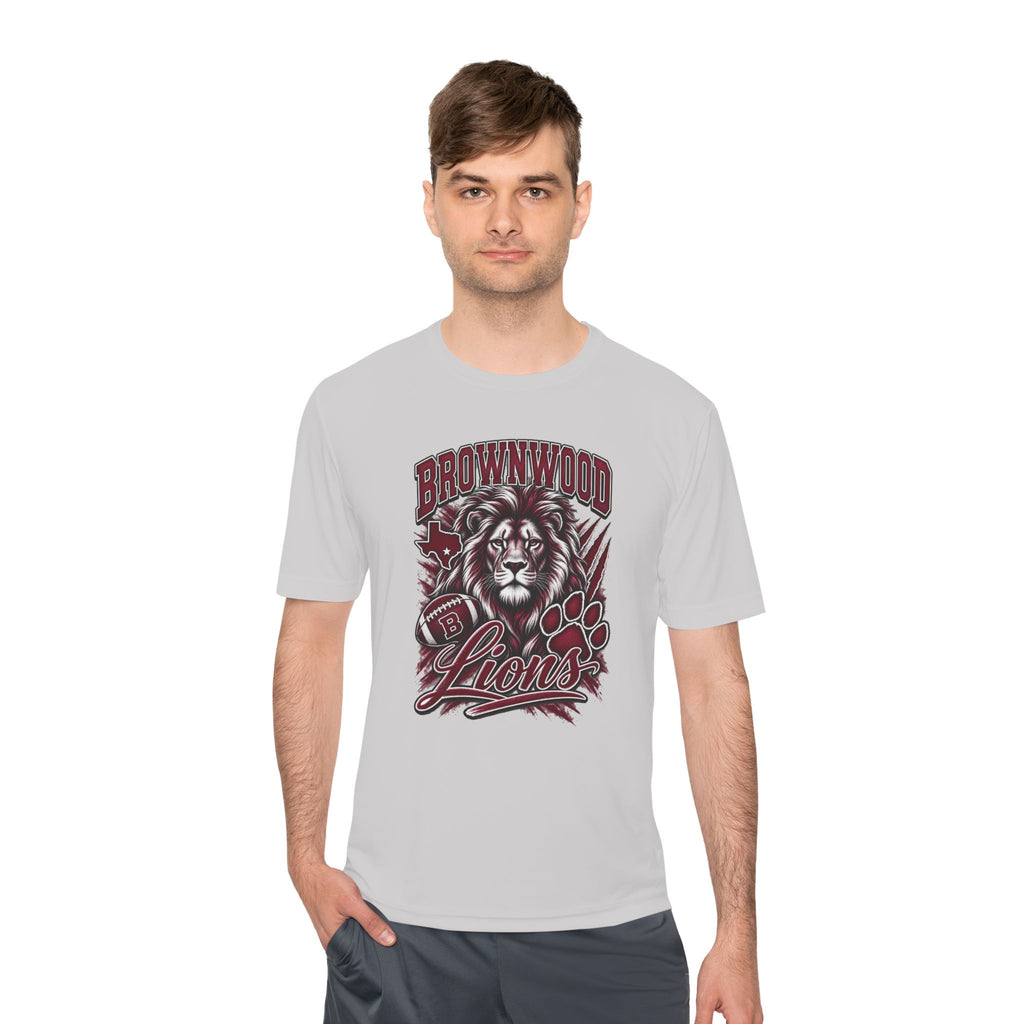 Brownwood Lions Unisex Moisture Wicking Tee