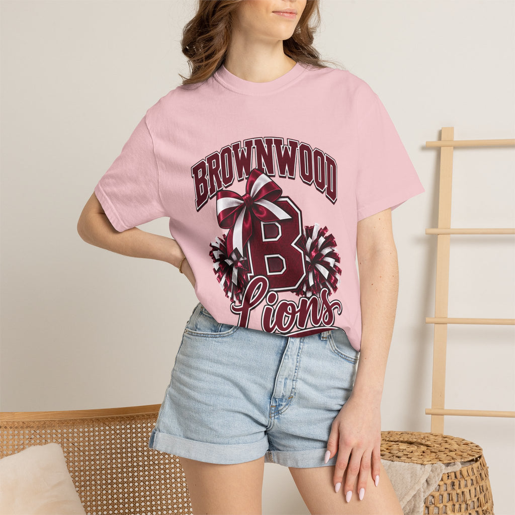 Brownwood Lions Cheer Graphic T-Shirt