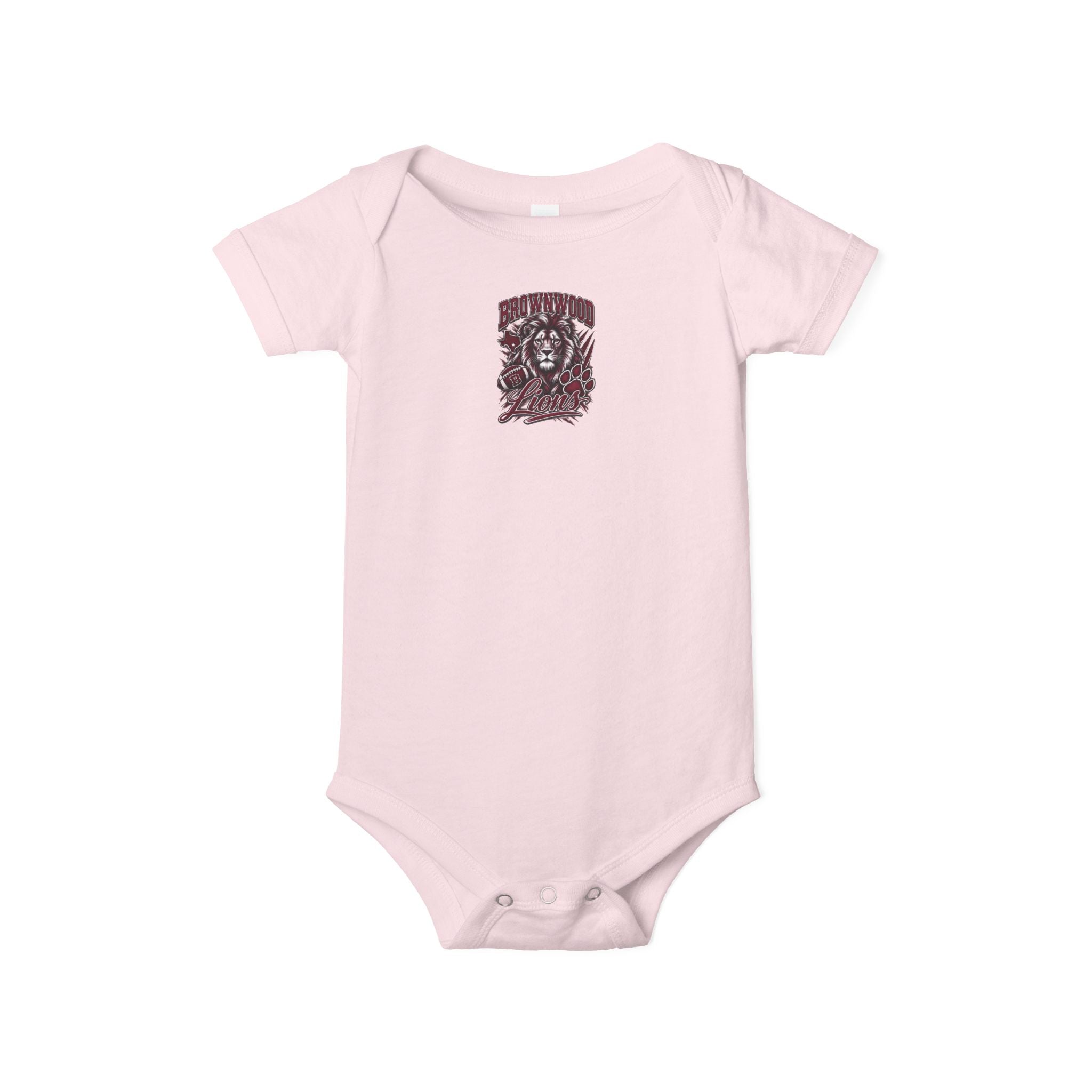 Brownwood Lions Infant Jersey One Piece