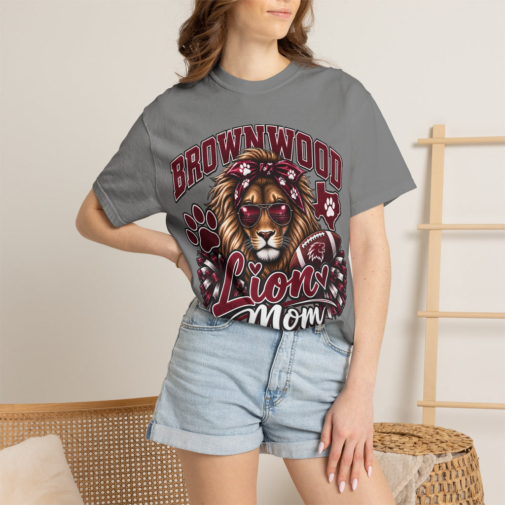 Brownwood Lions Mom T-shirt