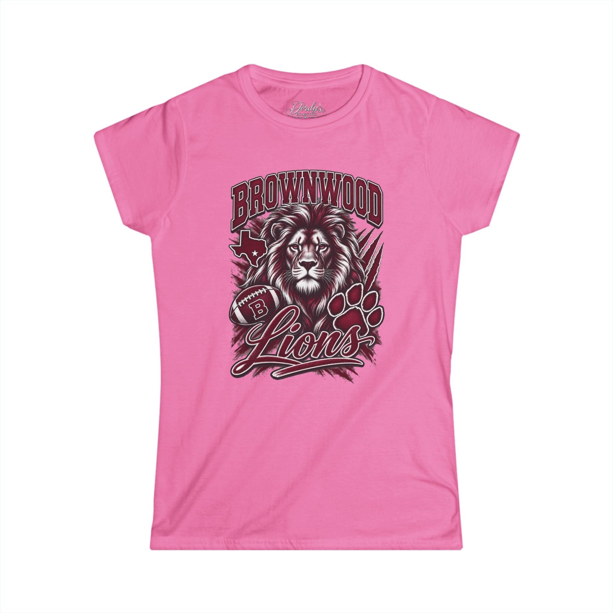 Brownwood Lions Women's Softstyle Tee