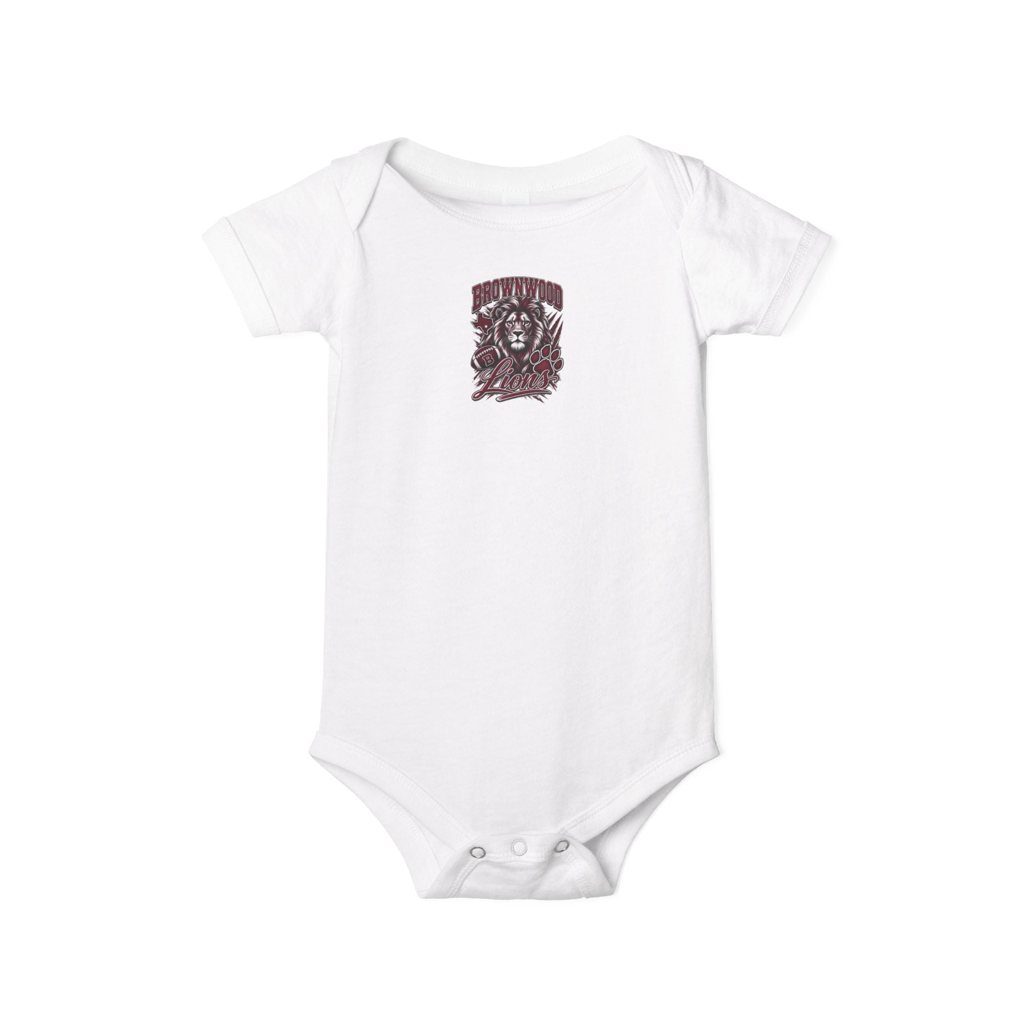 Brownwood Lions Infant Jersey One Piece