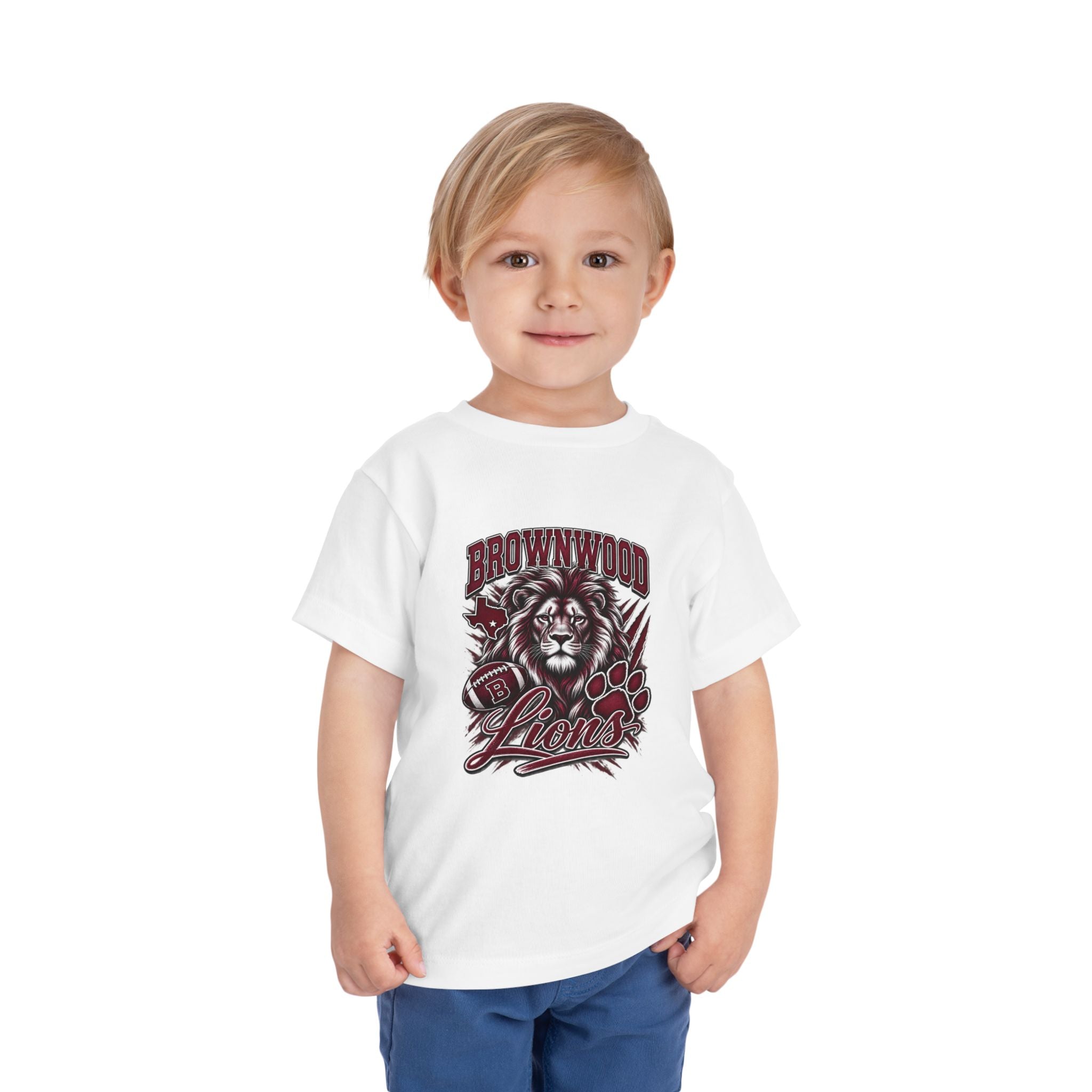 Brownwood Lions Toddler Short Sleeve Tee