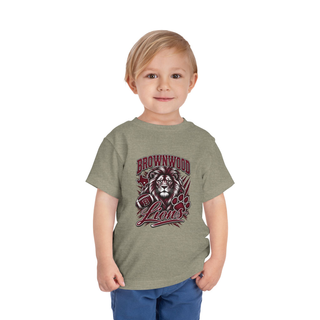 Brownwood Lions Toddler Short Sleeve Tee