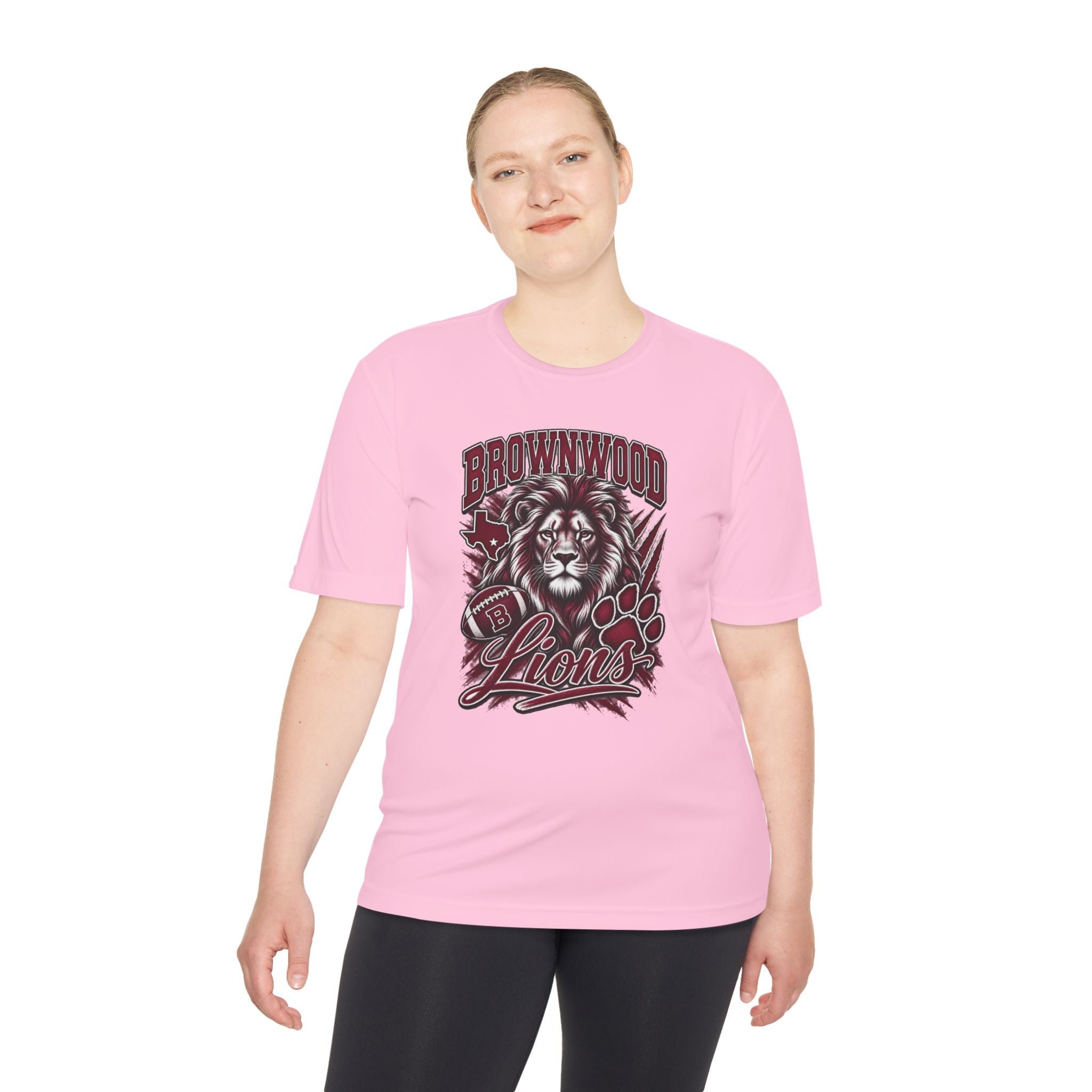 Brownwood Lions Unisex Moisture Wicking Tee