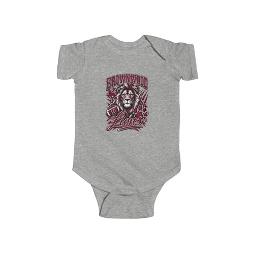 Brownwood Lions Infant Fine Jersey Bodysuit
