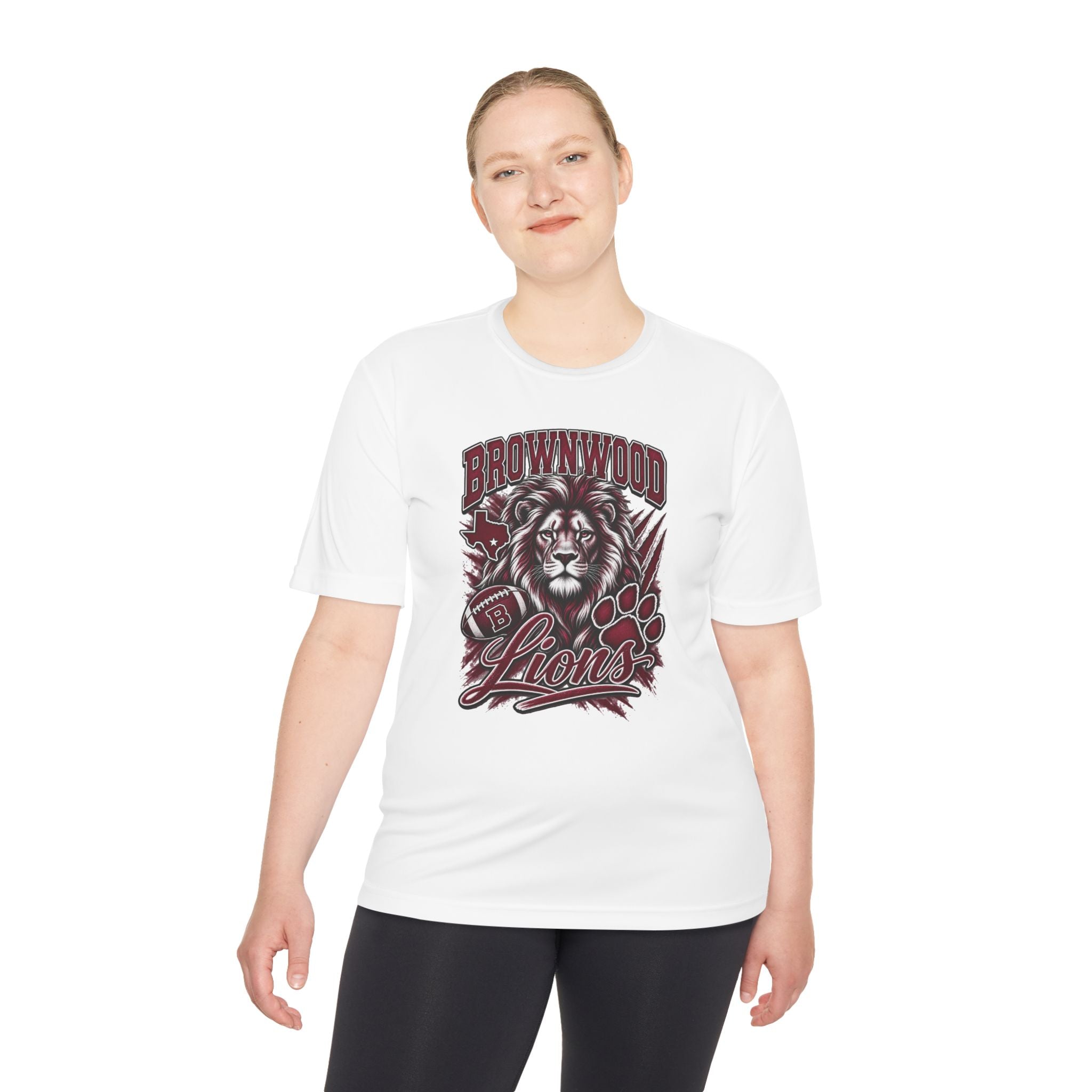 Brownwood Lions Unisex Moisture Wicking Tee