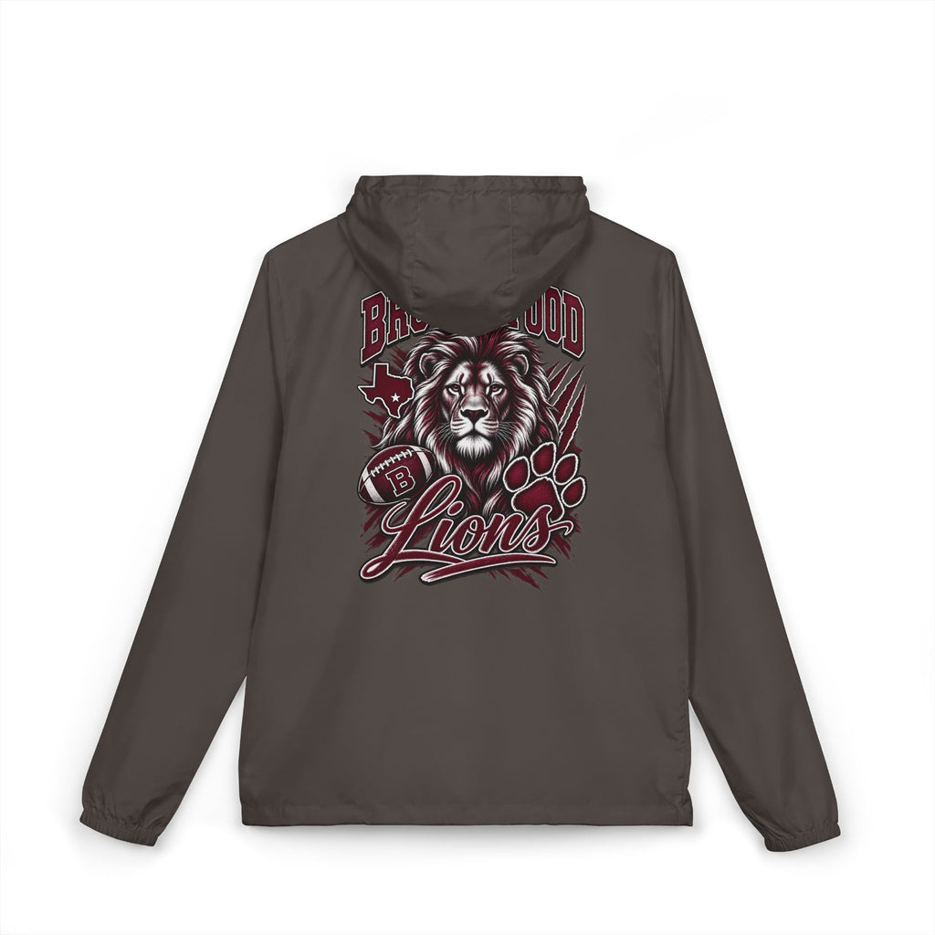 Brownwood Lions Unisex Full-Zip Windbreaker Jacket