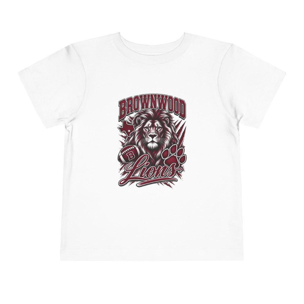 Brownwood Lions Toddler Short Sleeve Tee
