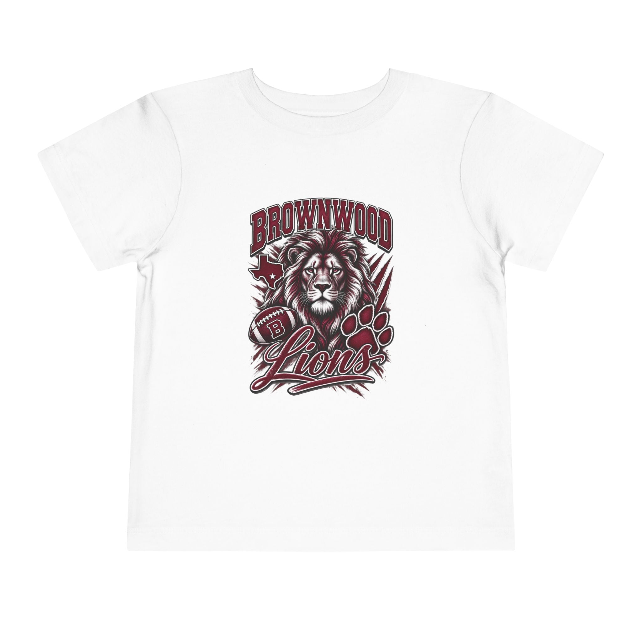 Brownwood Lions Toddler Short Sleeve Tee
