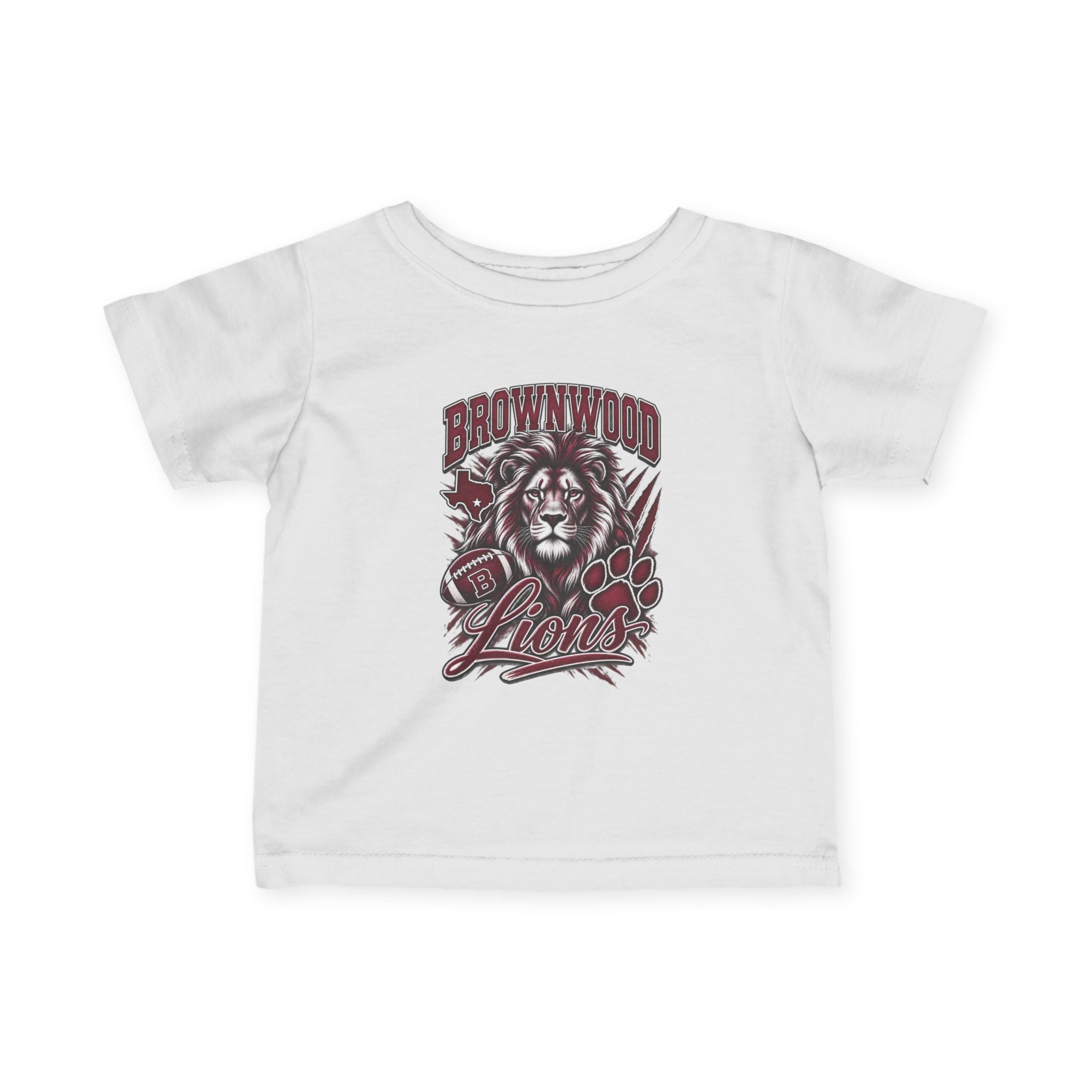 Brownwood Lions Infant Fine Jersey Tee