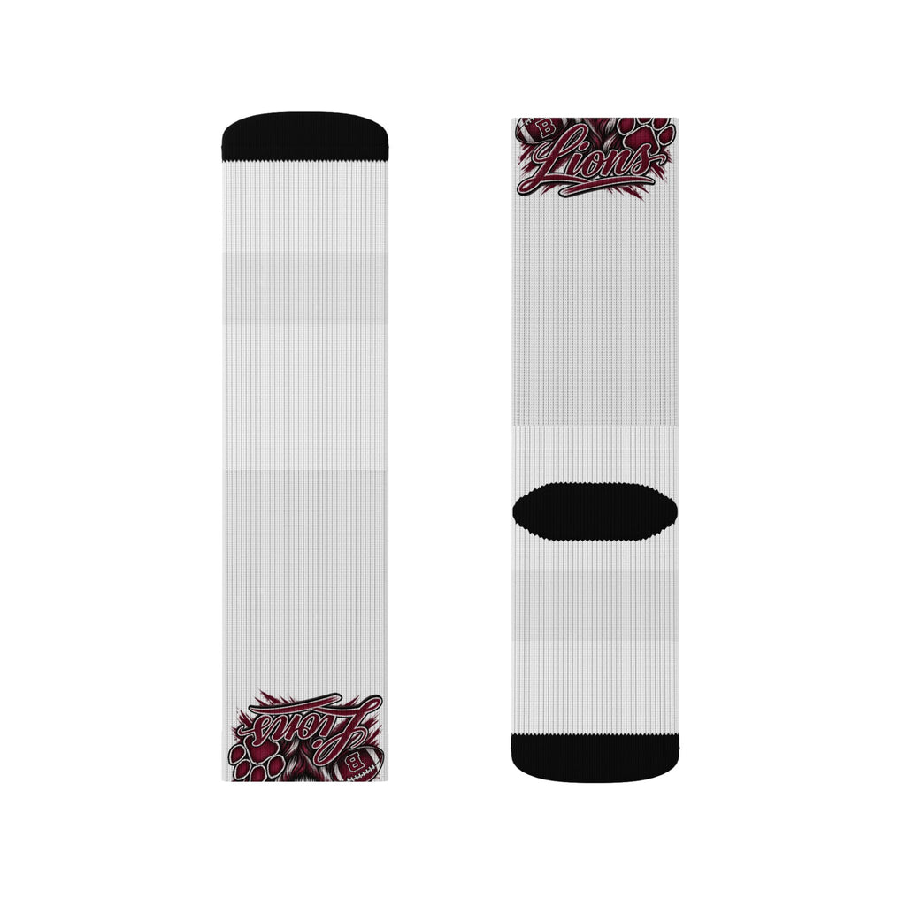 Brownwood Lions Sublimation Socks