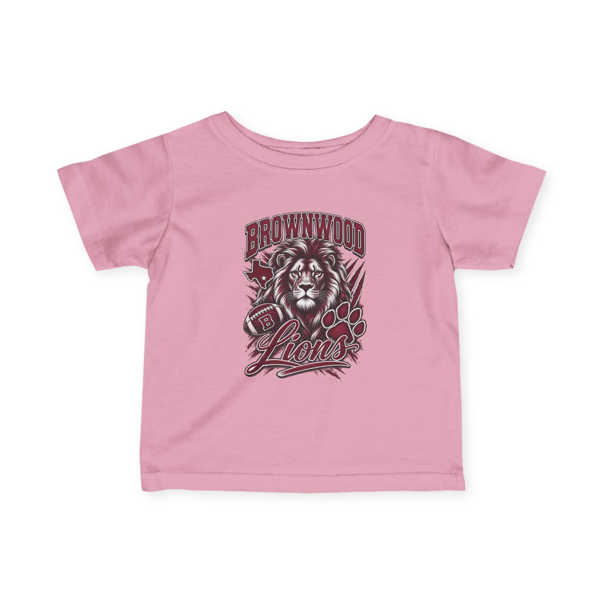Brownwood Lions Infant Fine Jersey Tee