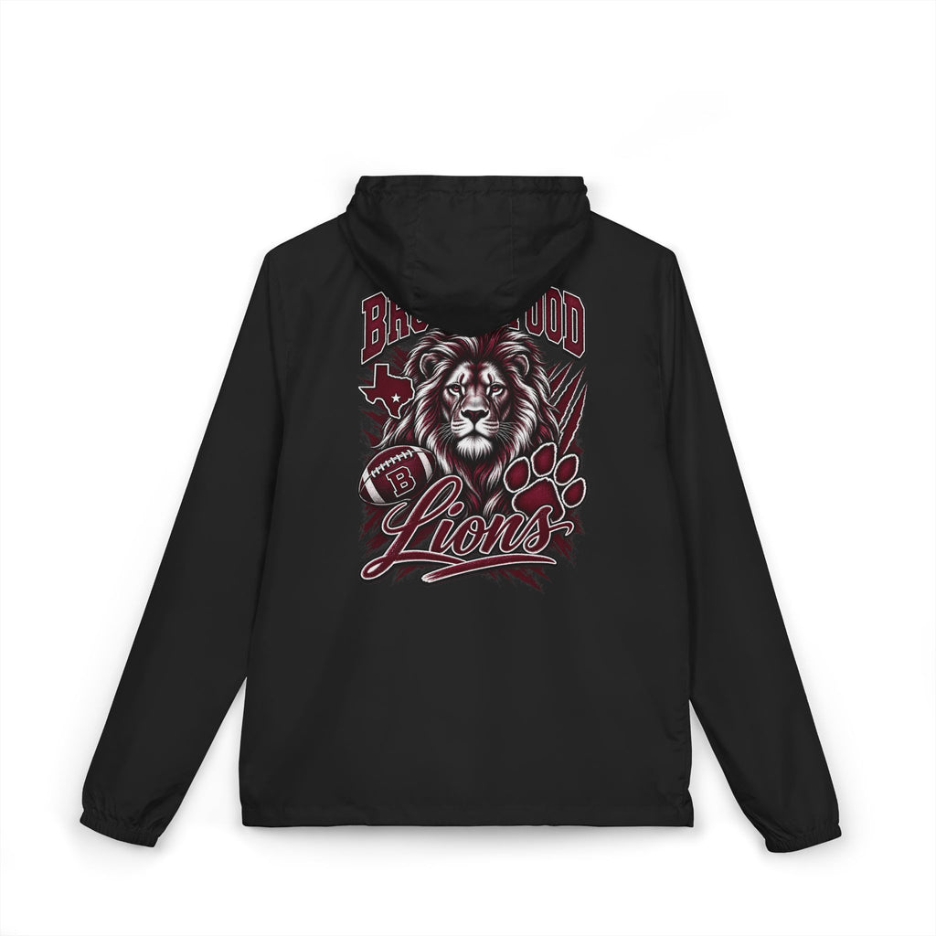 Brownwood Lions Unisex Full-Zip Windbreaker Jacket