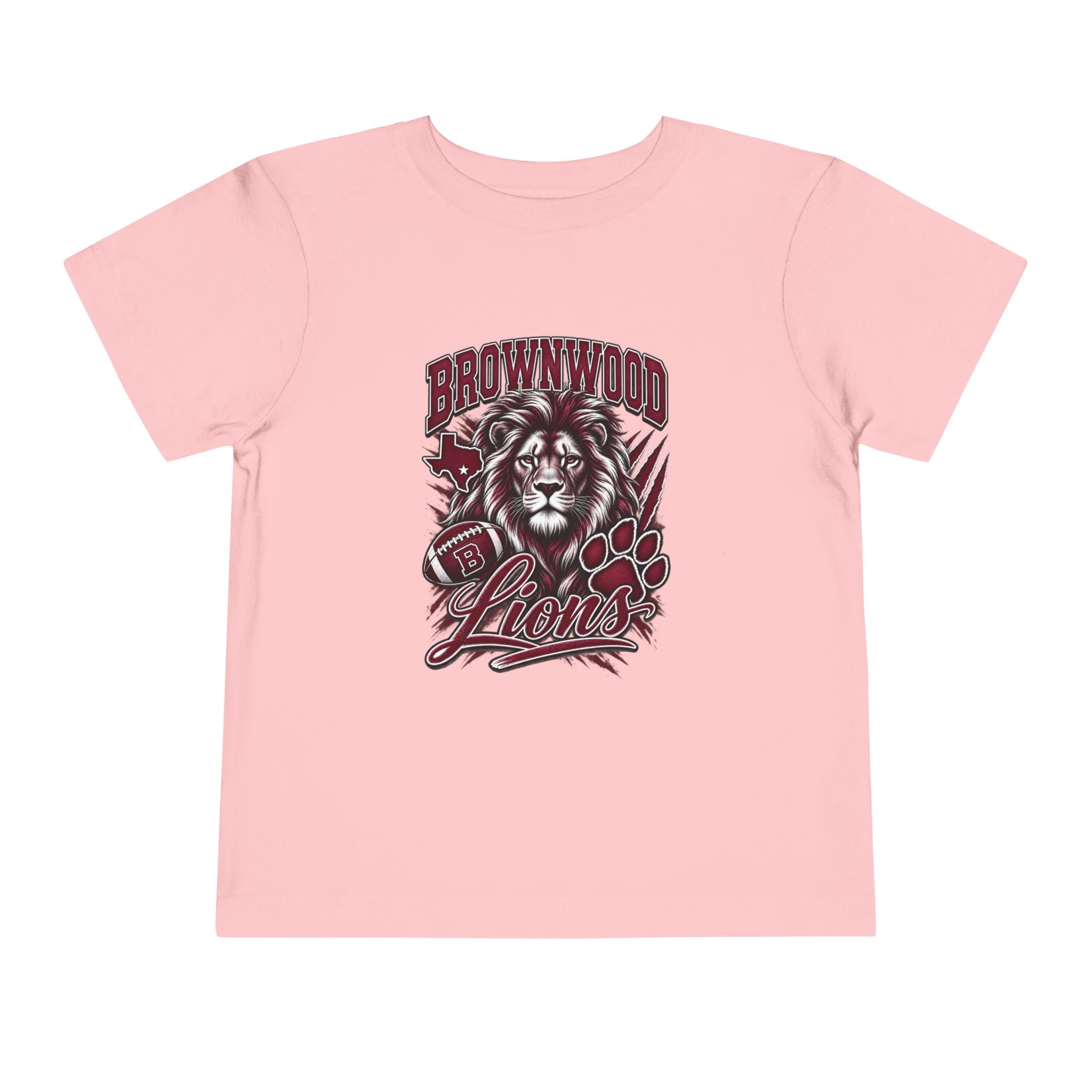 Brownwood Lions Toddler Short Sleeve Tee