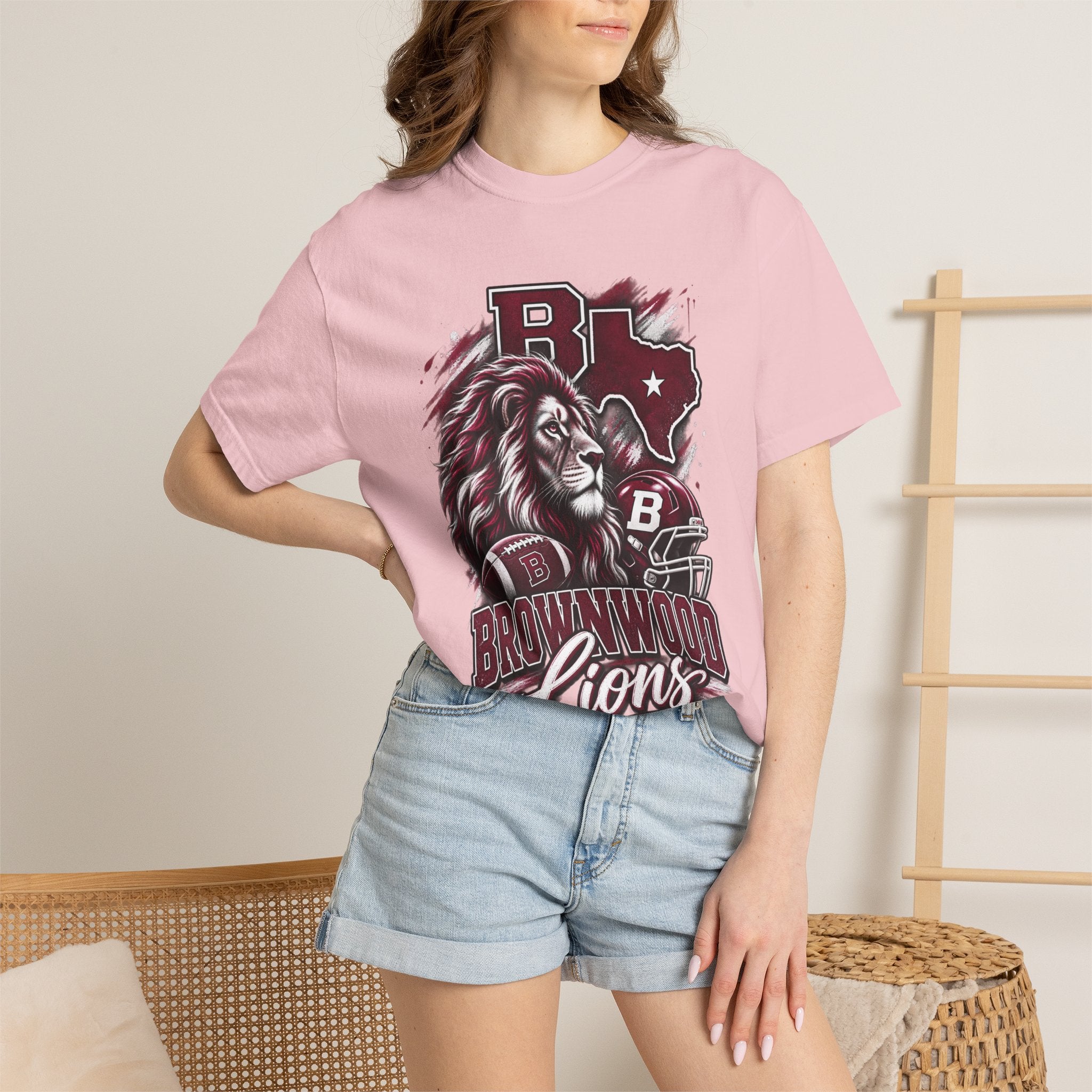 Brownwood Lions T-Shirt — School Spirit Tee