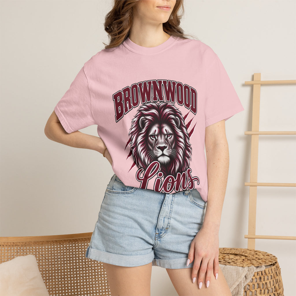 Brownwood Lions T-Shirt – Lion Mascot School Spirit Tee