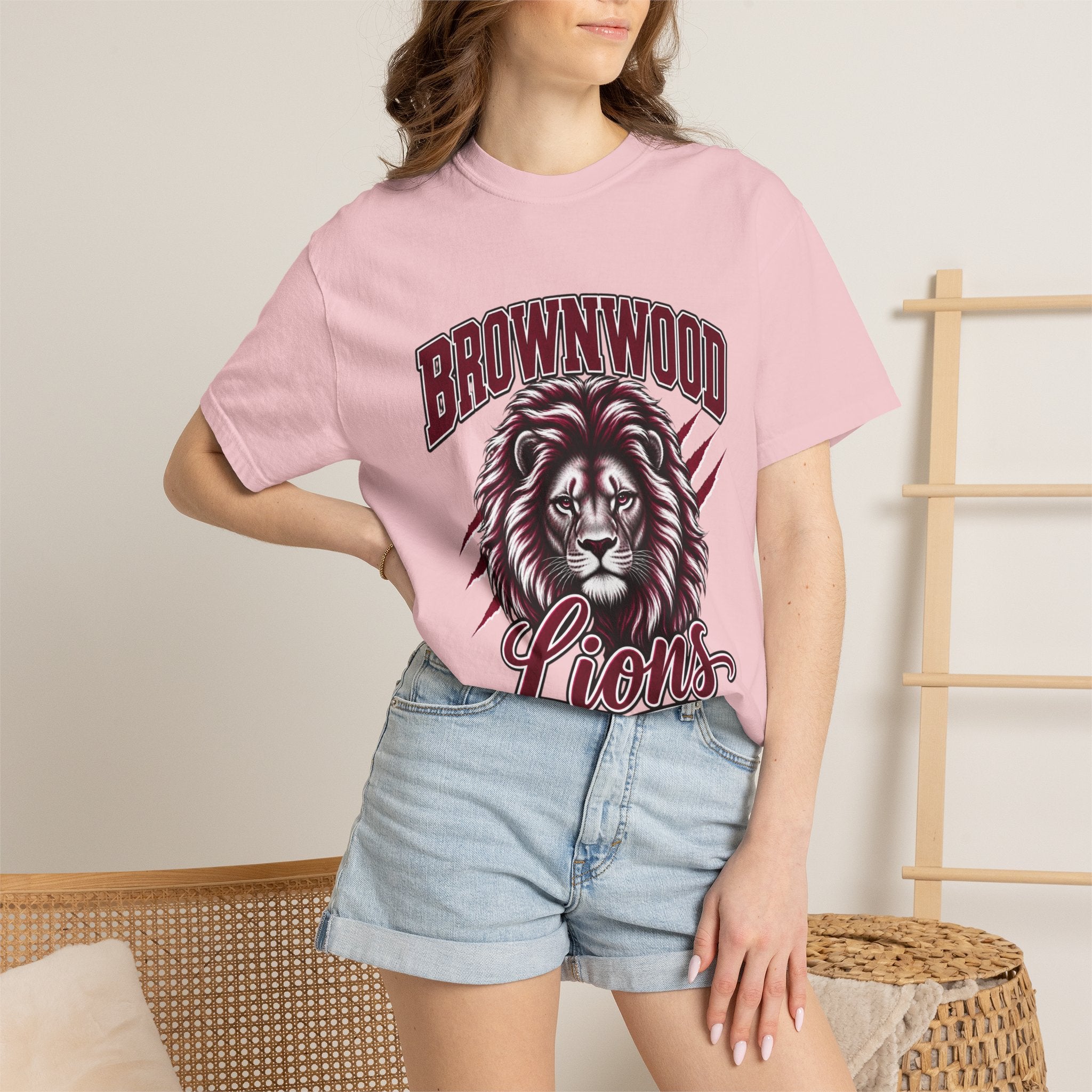 Brownwood Lions T-Shirt – Lion Mascot School Spirit Tee