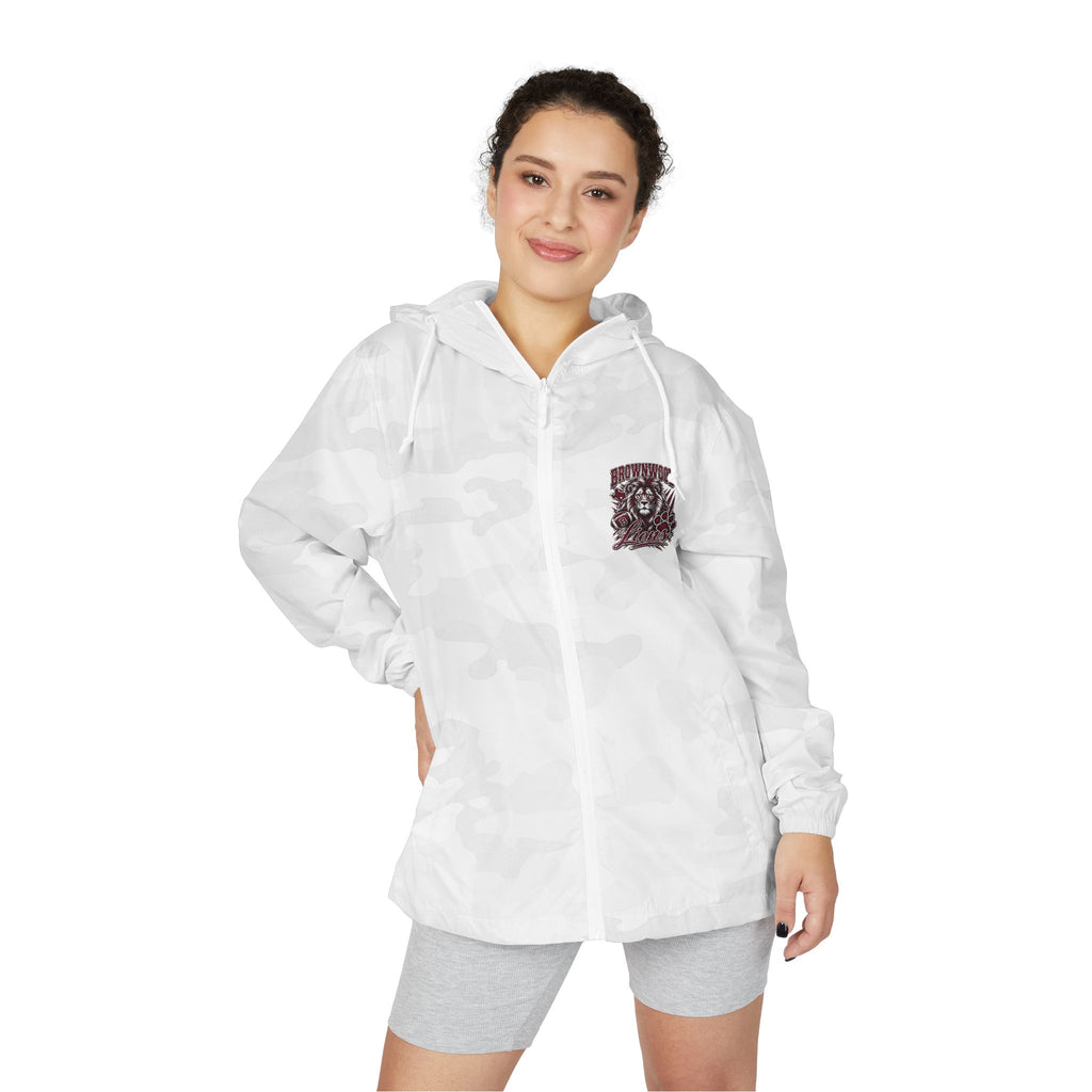 Brownwood Lions Unisex Full-Zip Windbreaker Jacket