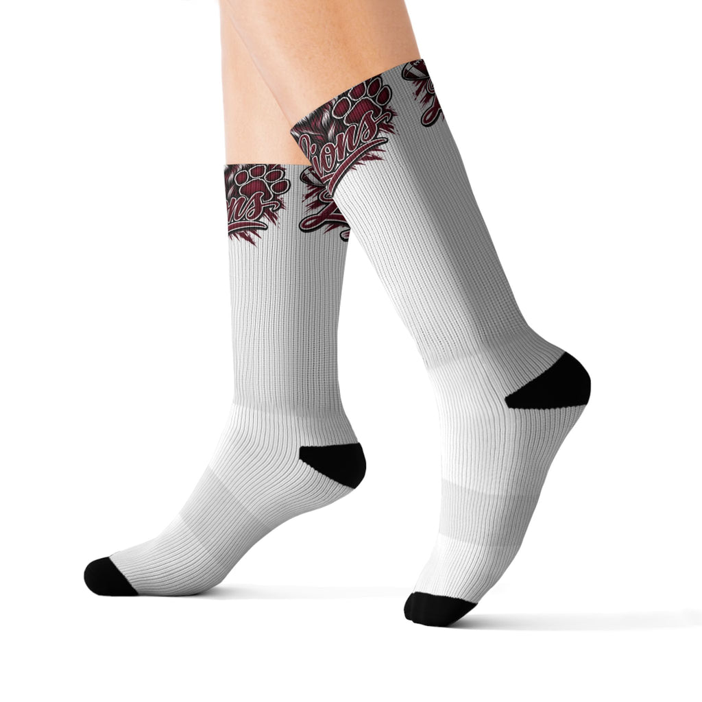 Brownwood Lions Sublimation Socks