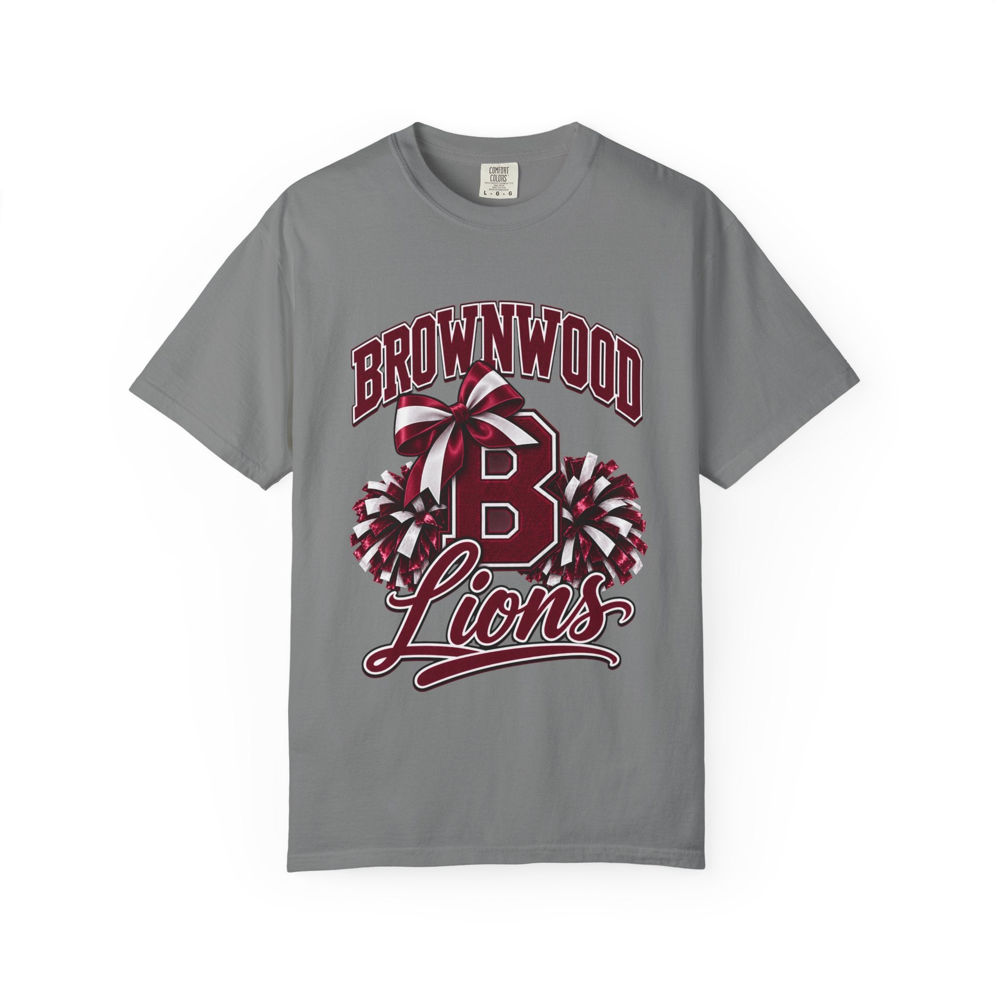 Brownwood Lions Cheer Graphic T-Shirt