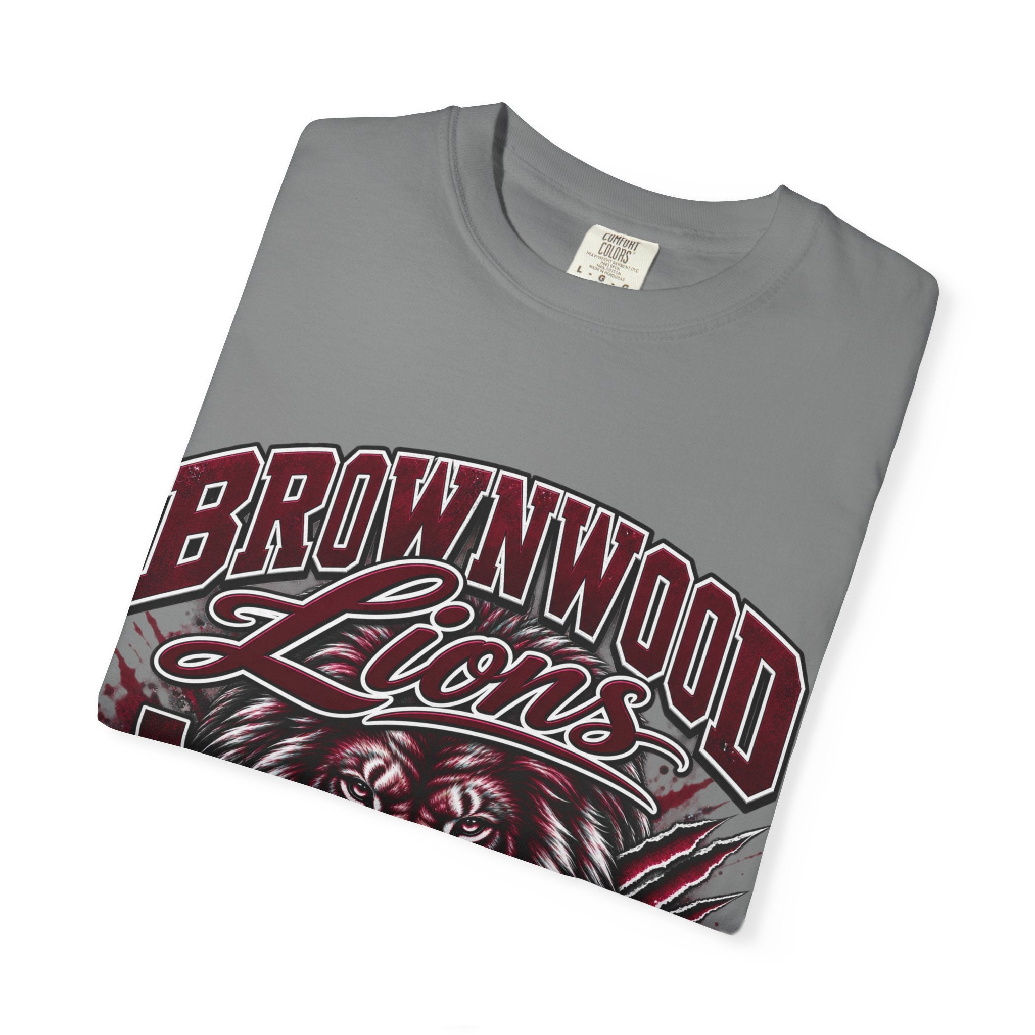 Brownwood Lions T‑Shirt — Football Lion Team Tee