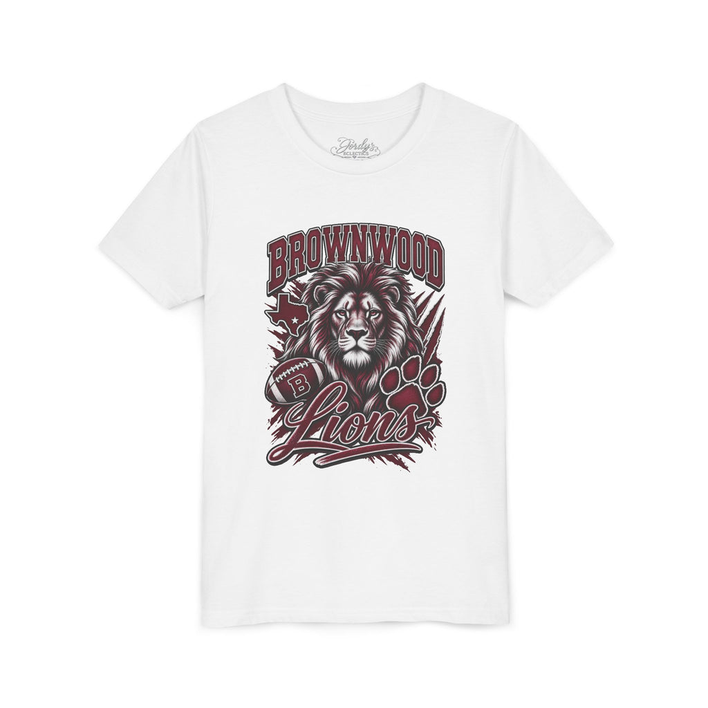 Brownwood Lions Youth Short Sleeve Tee