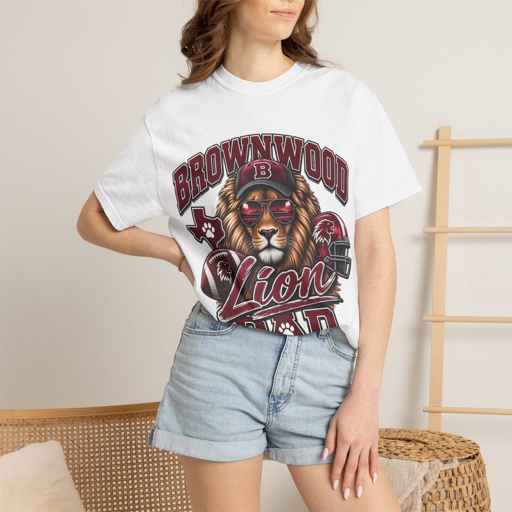 Brownwood Lion Dad T-Shirt
