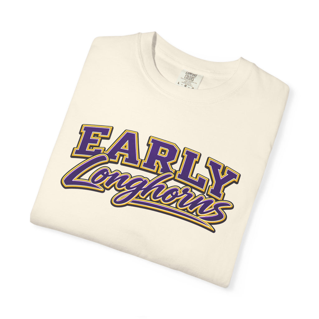 Early Longhorns T-Shirt — Family Football Back Design (EMAIL FOR A DESIGN THAT HAS YOUR NAME AND #)