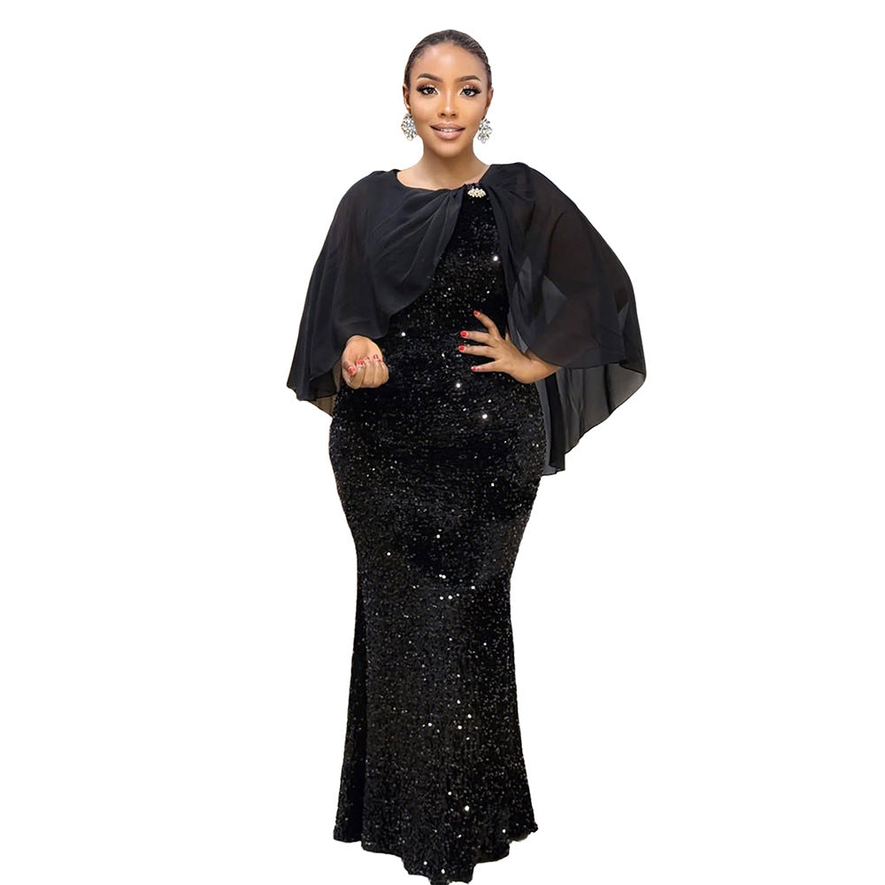 Sequin Long Dress