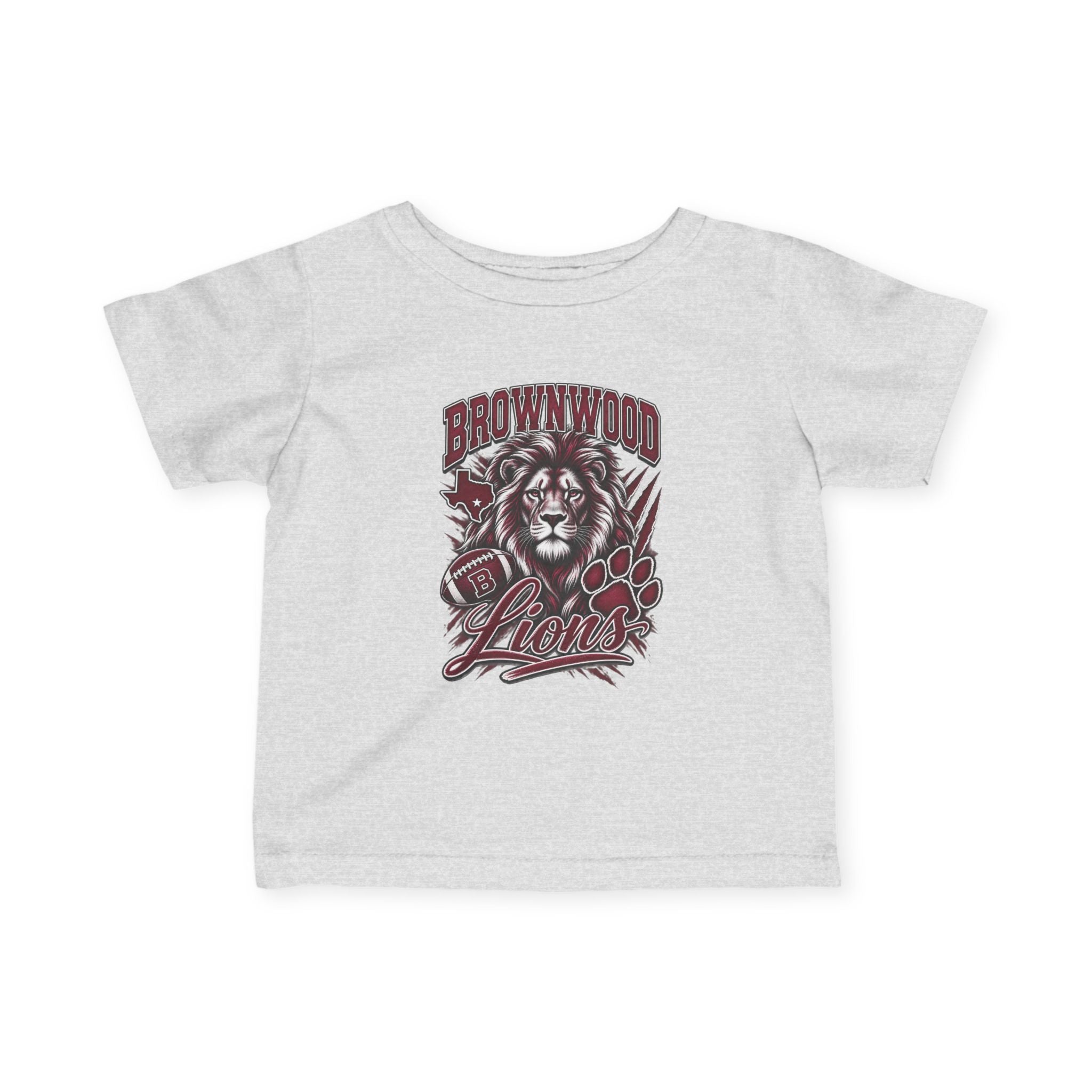 Brownwood Lions Infant Fine Jersey Tee
