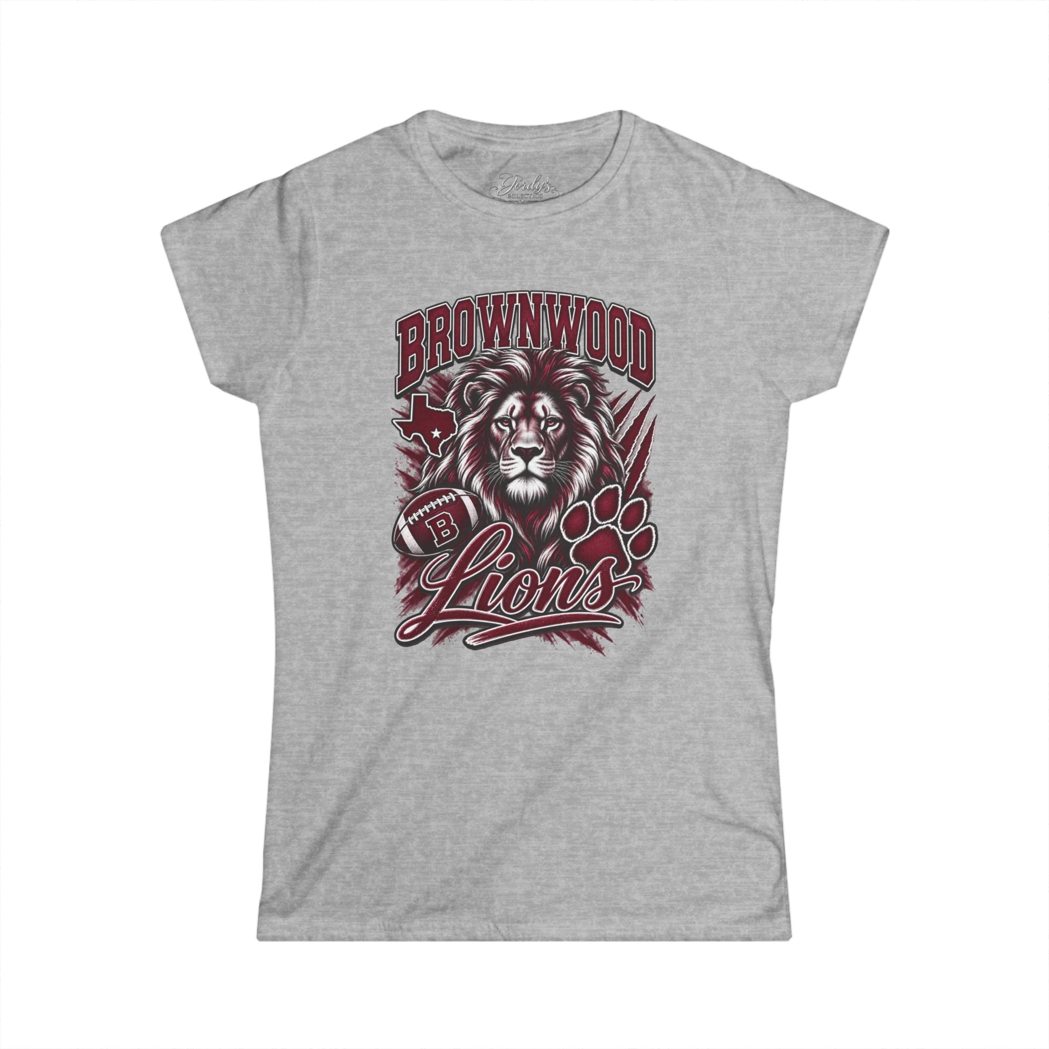 Brownwood Lions Women's Softstyle Tee