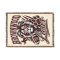 Brownwood Lions Woven Blanket