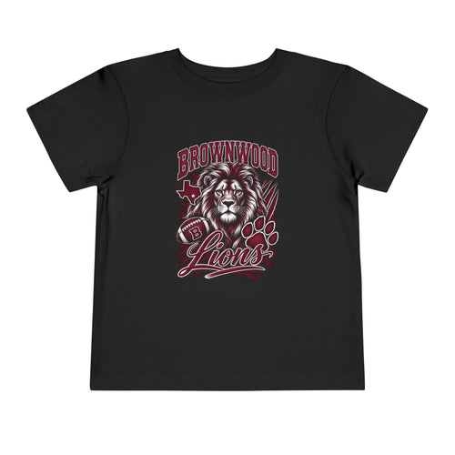 Brownwood Lions Toddler Short Sleeve Tee