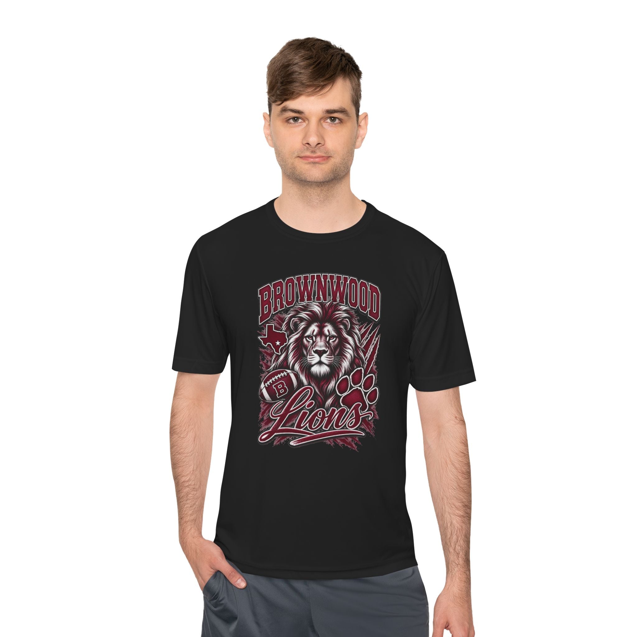 Brownwood Lions Unisex Moisture Wicking Tee