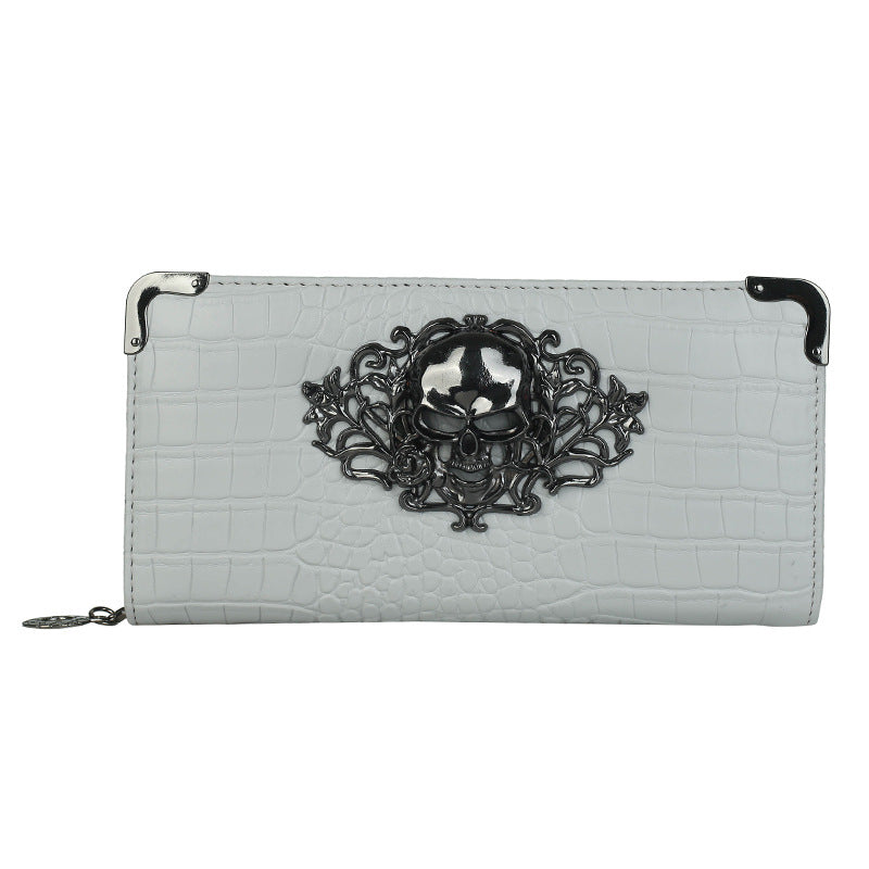 Skull Pattern PU Women's Wallet