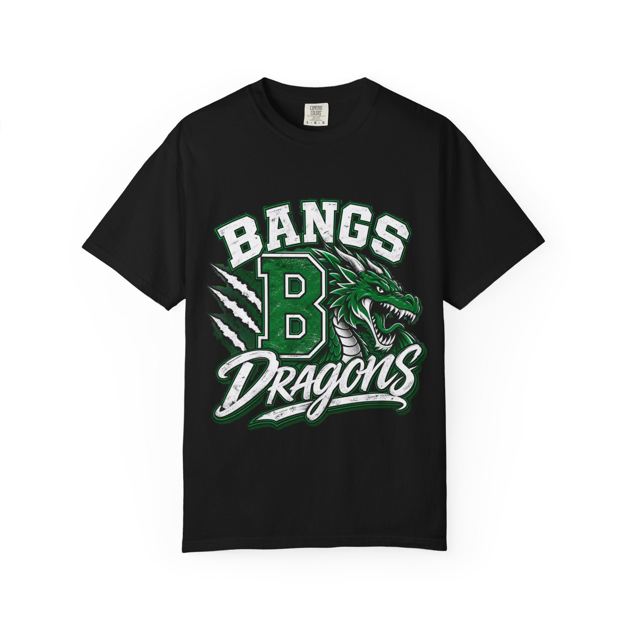 Bangs Dragons Graphic T-Shirt