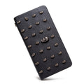 Skull Design PU Coin Purse and Card Holder