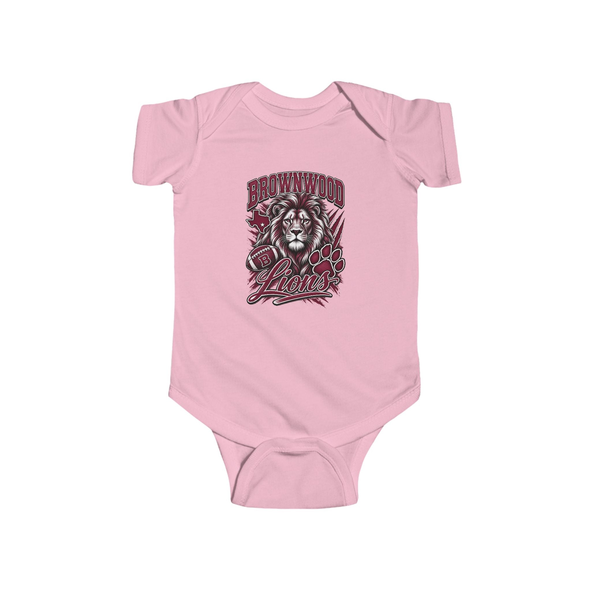 Brownwood Lions Infant Fine Jersey Bodysuit
