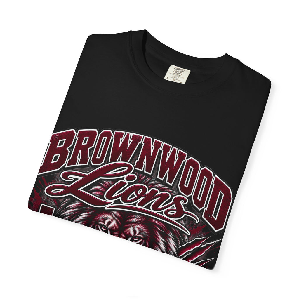 Brownwood Lions T‑Shirt — Football Lion Team Tee
