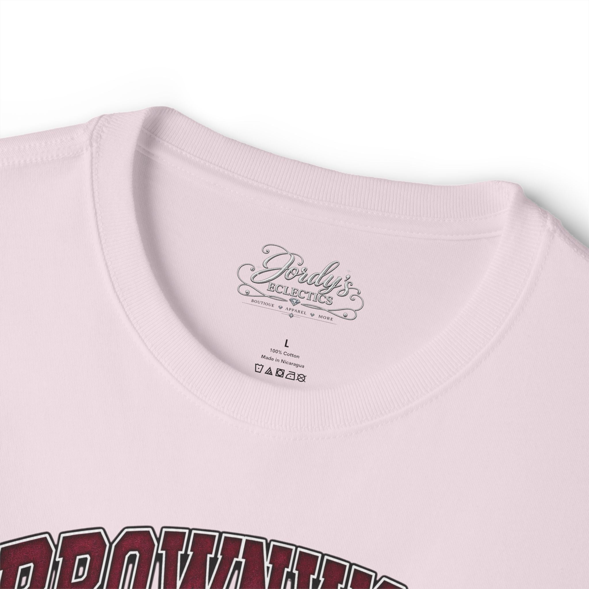 Brownwood Lions Unisex Graphic T-Shirt – Maroon & White