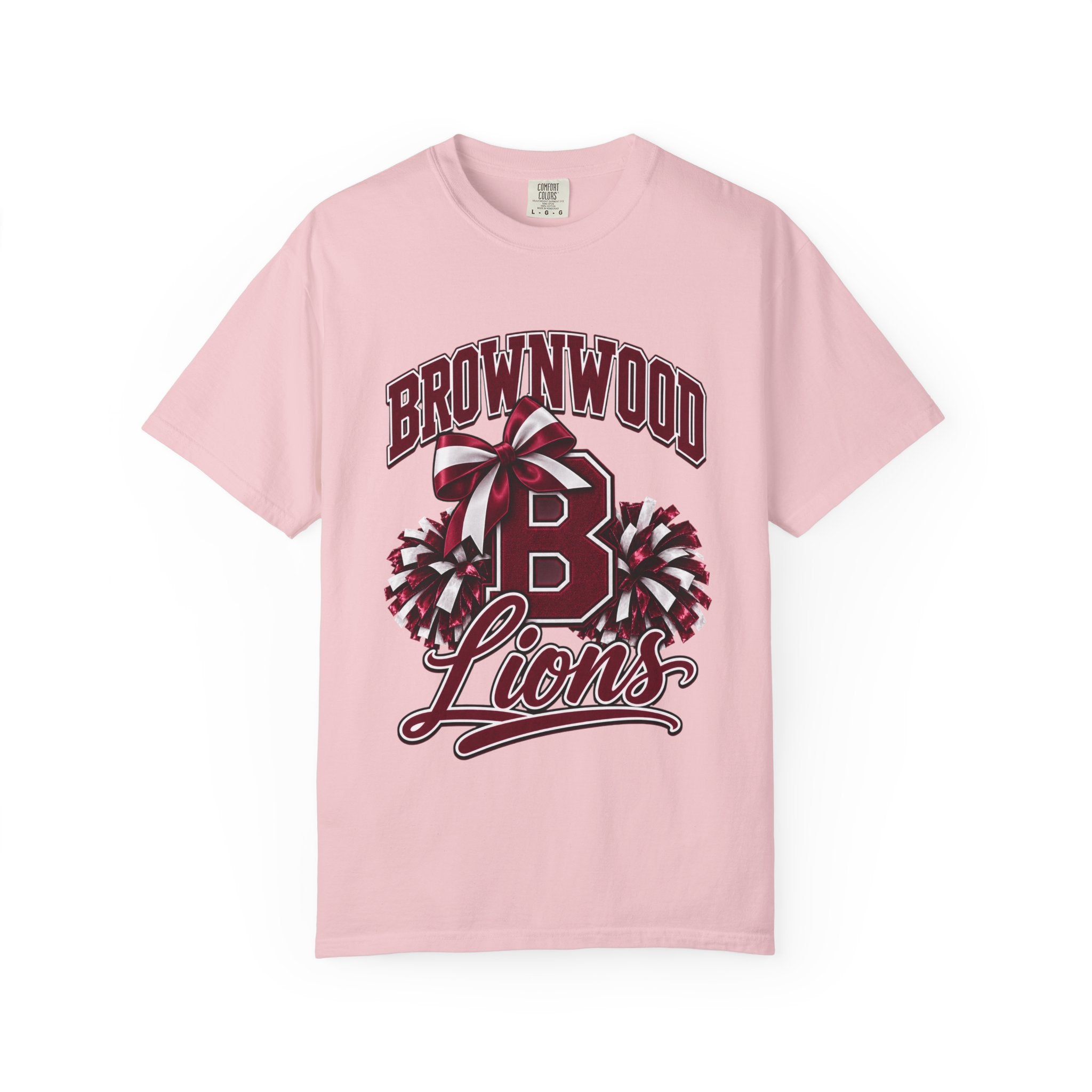 Brownwood Lions Cheer Graphic T-Shirt